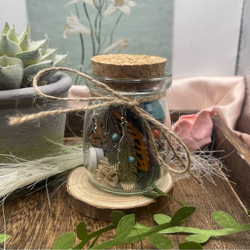 Mystery Glass Jar of Jewelry - Picture 5 of 5